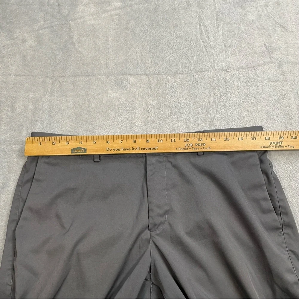 Nike Golf Pants 34x32 (36x32) Mens‎ Victory Performance Dark Gray Flat Front